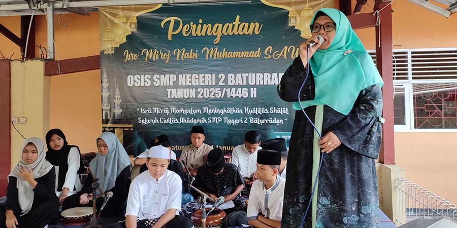 Isra Mi'raj: Momentum Meningkatkan Kualitas Shalat Seluruh Civitas Akademik SMP Negeri 2 Baturraden